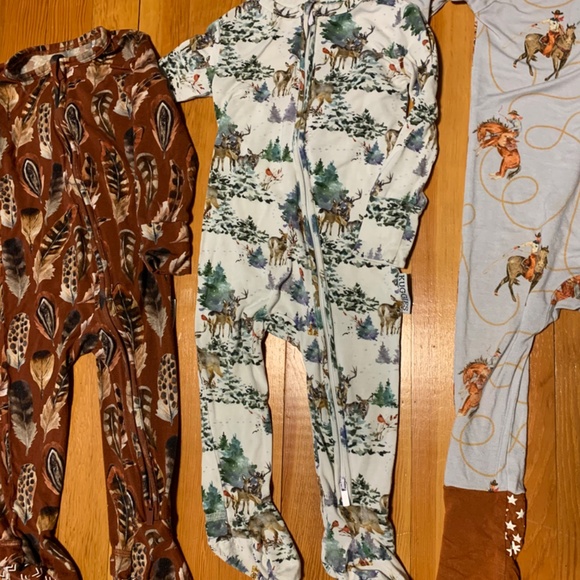 Bundle of baby bamboo sleepers - Picture 3 of 9